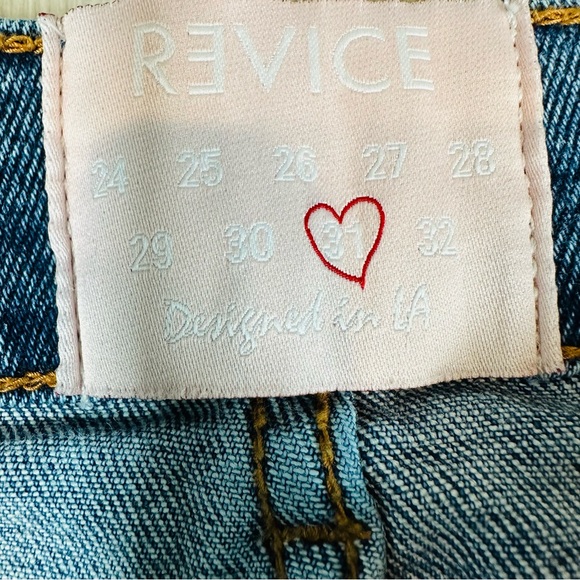 Revolve Revice Denim Straight Leg Jeans Size 31 - Picture 6 of 8